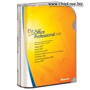 Bộ cài Microsoft Office 2007 (Full) - phầm mềm soạn thảo văn bản pro Chiplove