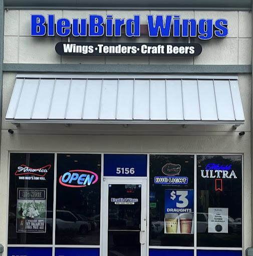 Bleubird Wings & Chicken Co. logo