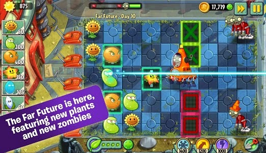 Plants vs. Zombies 2 v2.1.1 Mod Money for Android