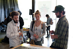 5 de Noviembre de 2012. Parque Cultural de Valparaíso, Chile. Francois Hebel con los alumnos de la residencia del FIFV 2012.