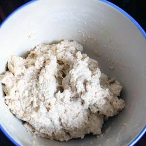 Vanilla Bean Scones dough