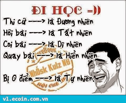 Đi học =))