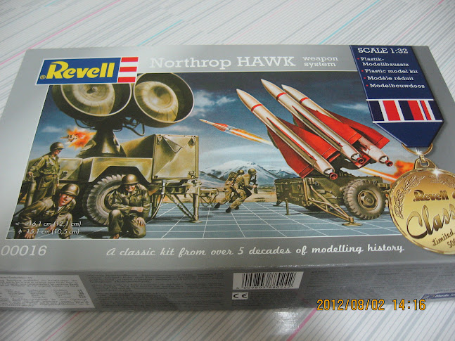 鷹式飛彈模型盒