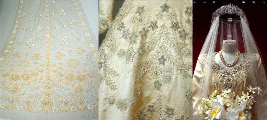 Princess Elizabeth wedding gown