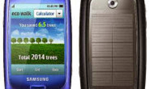 Samsung Blue Earth Mobile Phone