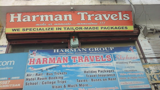 Harman Travels, 67-B, Kennedy Avenue, Amritsar, Punjab 143001, India, Bus_Ticket_Agency, state PB
