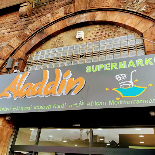 Aladdin supermarket logo