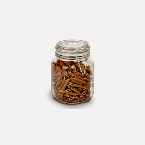  Anchor Hocking Heremes 34 Oz. Storage Jar with Clamp Top Lid (One)
