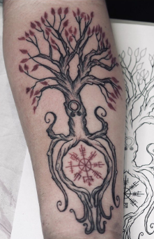 Ornament Yggdrasil Tattoo