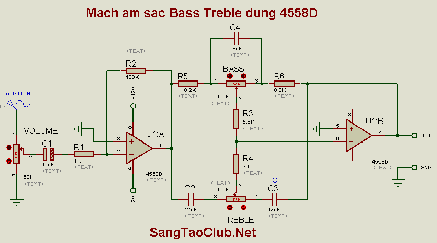 Mạch Ampli 100W dùng IC TDA7294 - SangTaoClub.Net