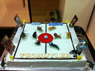 Tschuyler Birthday cake - AK stadium