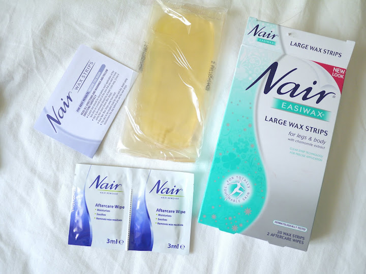 Nair Body Leg Wax Strips Review