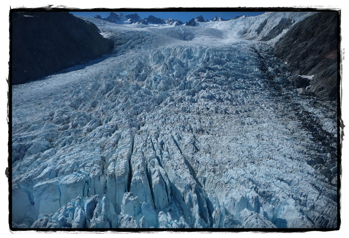 Franz Josef Glacier: helihike - Te Wai Pounamu, verde y azul (Nueva Zelanda isla Sur) (2)