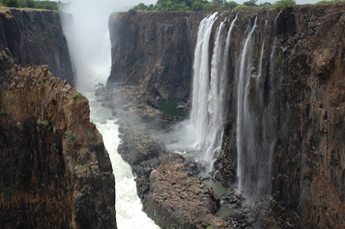 Vic Falls as seen from Zambia