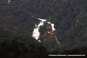 Waterfall that flows from Nirar Dam and into the state of Kerala