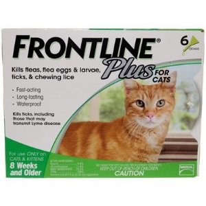  Frontline PLUS Green for Cats (6 month supply)