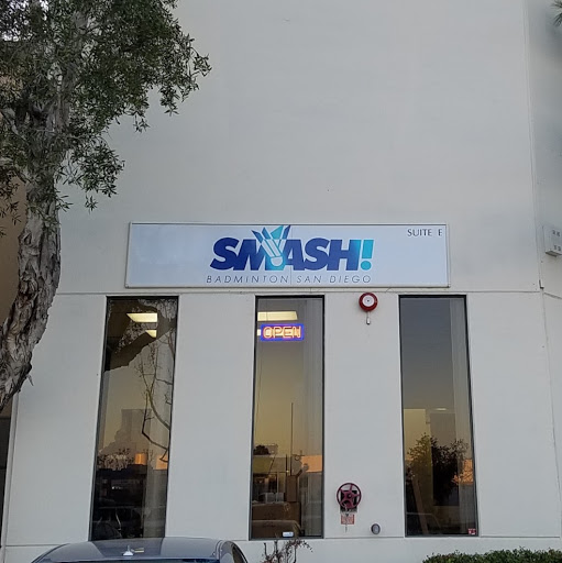 SMASH! Badminton San Diego logo