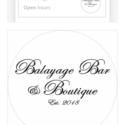 Balayage Bar & Boutique logo