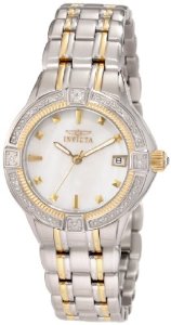  Invicta Women's 0267 II Collection Diamond Accented Two-Tone Stainless Watch