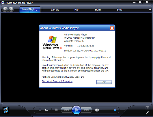 Windows Media Player 11 Without Validation Download