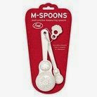 Fred 5 Piece Measuring Spoon - White