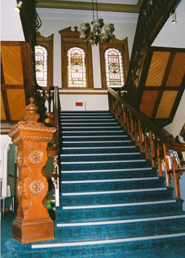 Carclew, main stairs by RM Stone