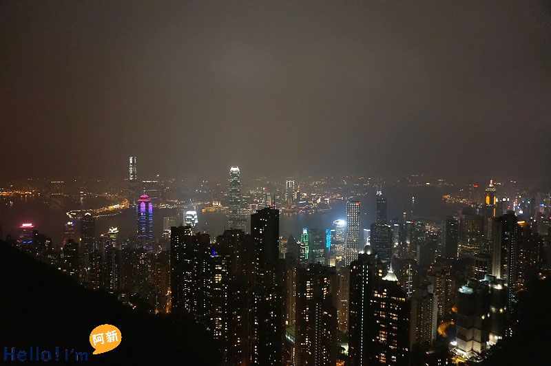 香港夜景,太平山夜景,凌霄閣摩天台428-4