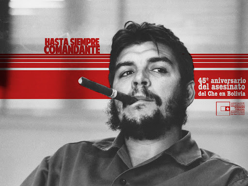 Imagen de grafismoobarbarie para la "hispano" en homenaje al Che