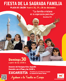 Fiesta de las Familias, domingo 30 de diciembre en la Plaza de Colón Fiesta de las Familias, domingo 30 de diciembre en la Plaza de Colón