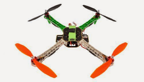 AeroSky Quadcopter 4 Channel RTF w/ LED (Green)