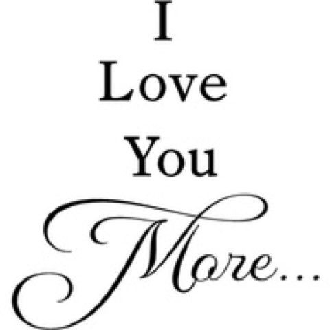 My lover, my best friend, My Soul Mate. I love you