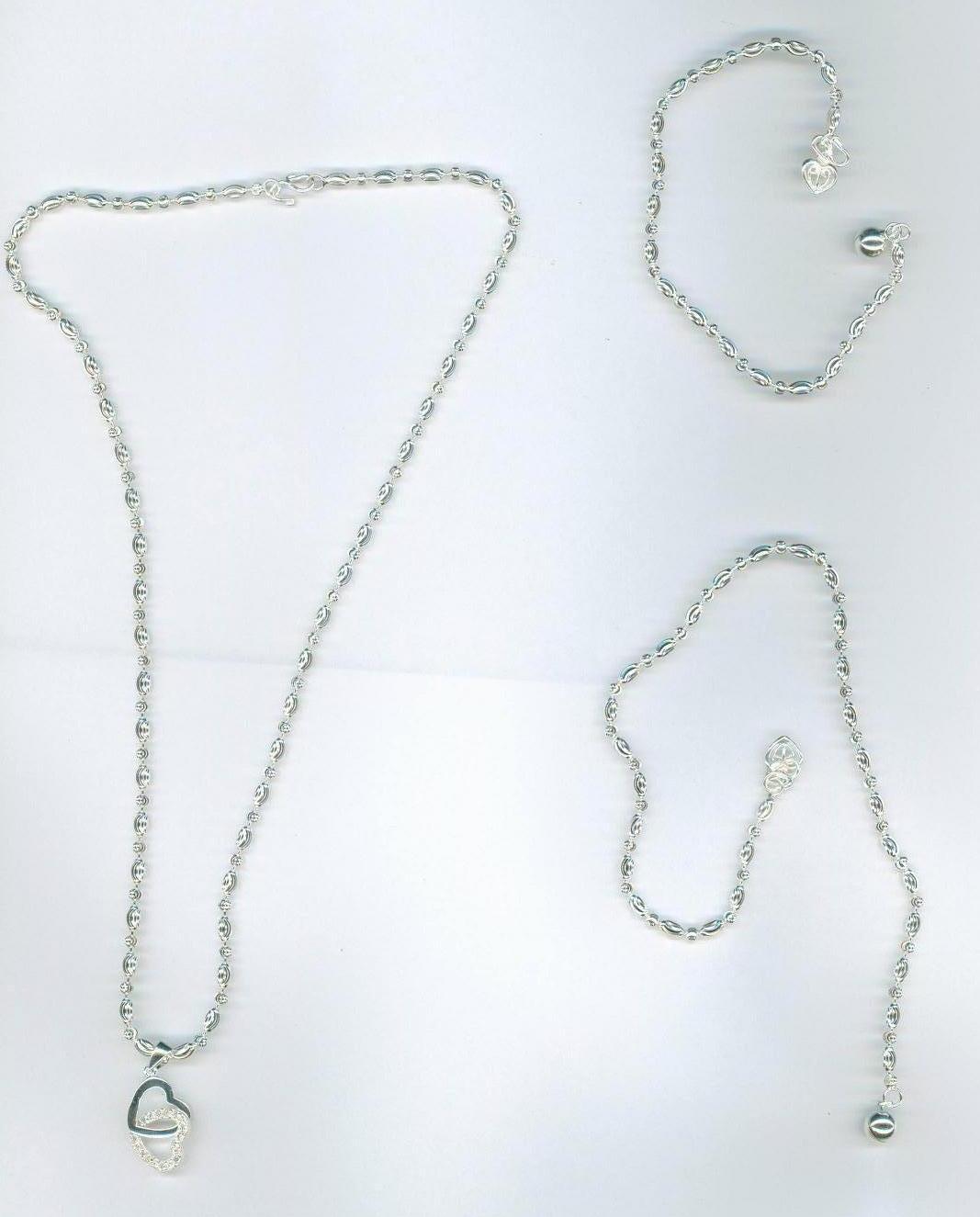 silver 925 accessory: RANTAI,GELANG TANGAN DAN GELANG KAKI