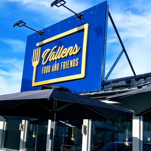 Vallens Food and friends logo