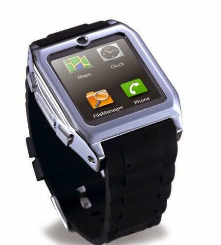  new touch Screen Smartwatch Bluetooth Watch Mobile Phone MP3 Video Camera GSM FM connect Android phones smart watch. (Black)