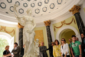 La réplica de la Venus de la Alameda y de La Exedra en el Jardín El Capricho