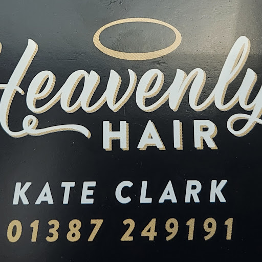 HEAVENLY HAIR BY KATE CLARK logo