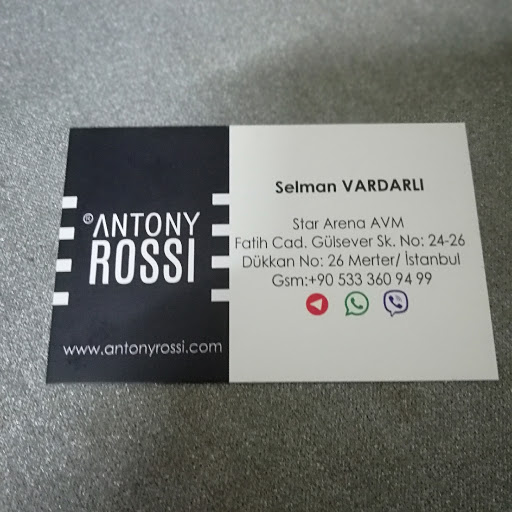 Antony Rossi logo