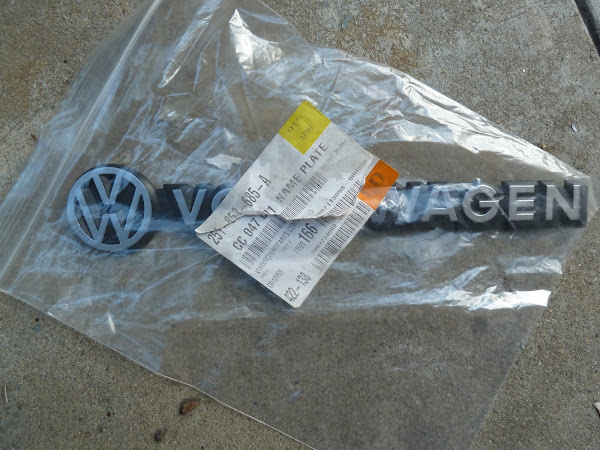 Original VW Schriftzug 2.0 TDI Emblem Logo Aufkleber chrom