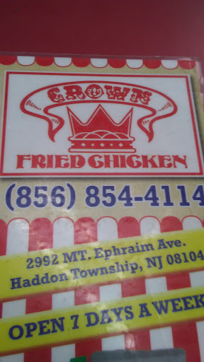 Restaurant «Crown Fried Chicken», reviews and photos, 2992 Mt Ephraim Ave, Haddon Township, NJ 08104, USA
