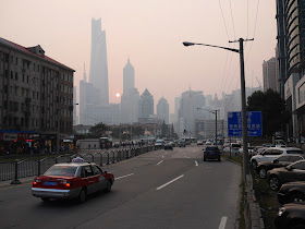 Pudong Avenue in Shanghai