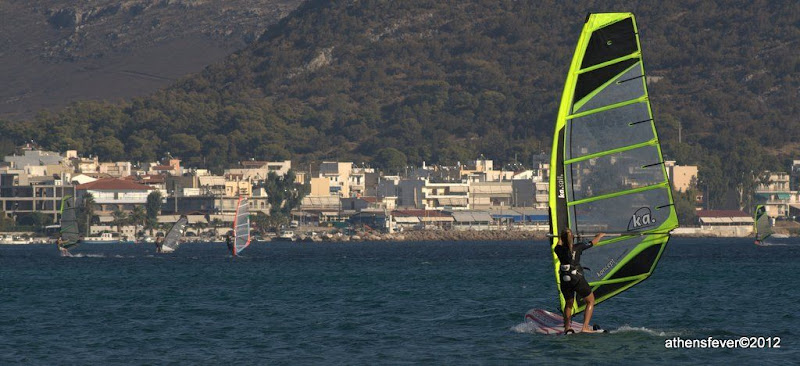 Windsurfing at Anavisos