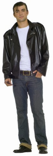 Forum Flirtin With The 50S Greaser Jacket, Black, Plus Forum Flirtin With The 50S Greaser Jacket, Black, Plus