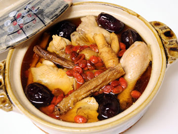 American Ginseng And Chicken Soup