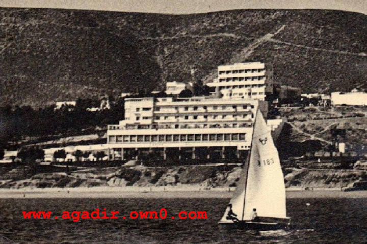 شاطئ اكادير قبل وبعد الزلزال سنة 1960 782_001