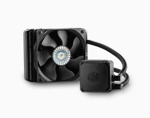  Cooler Master Seidon 120V - PC CPU Liquid Water Cooling System, All-In-One Kit with Compact 120mm Radiator and Fan