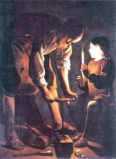Икона "Труд Святого семейства" Latour-1645x