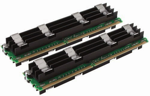  Crucial Technology CT2CP51272AP80E 8 GB (4 GBx2) Apple Specific DDR2 PC2-6400 CL=5 Fully Buffered ECC DDR2-800 1.8V 512Meg x 72 Memory Kit