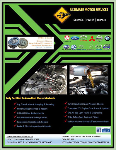 Ultimate Motor Services logo
