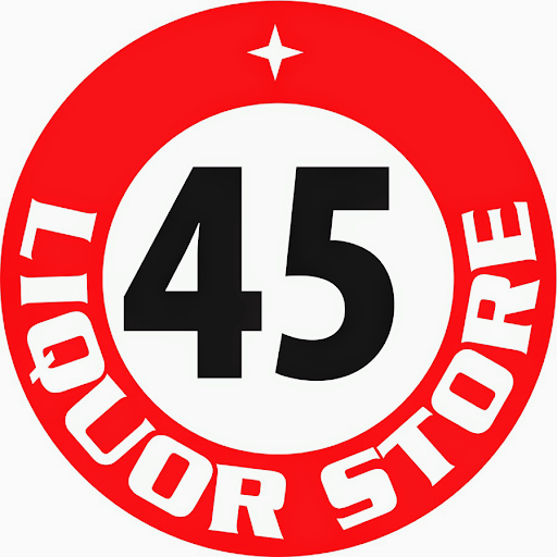 45 liquor logo