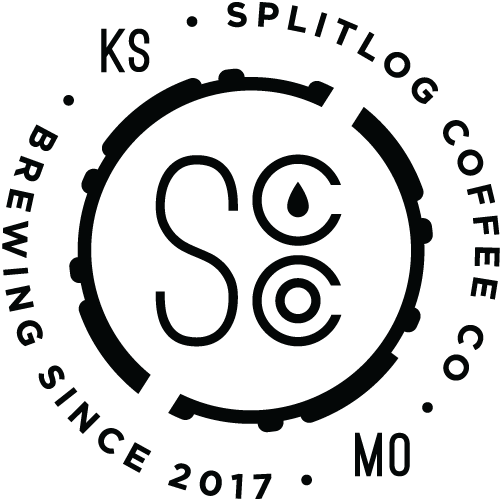 Splitlog Coffee Co. Coffee Shop and Drive Thru logo